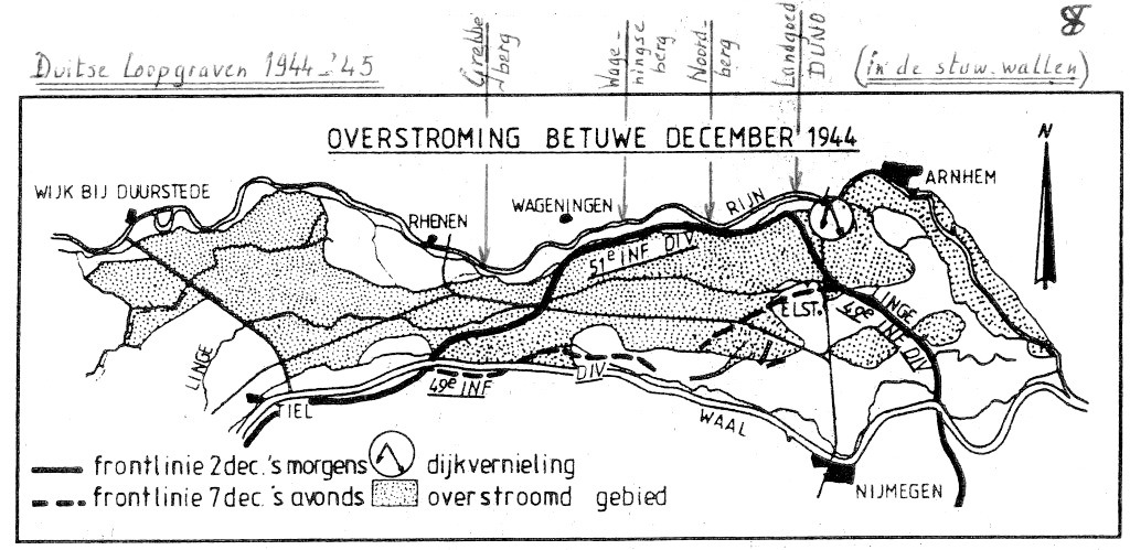 Overstroming Betuwe Dec. 1944